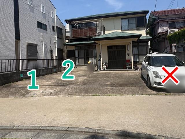 [ae397]幸区古市場1丁目▽個宅アキッパ駐車場【2】の駐車場写真