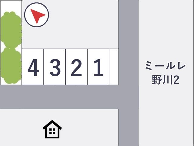 野川本町2丁目駐車場の駐車場写真