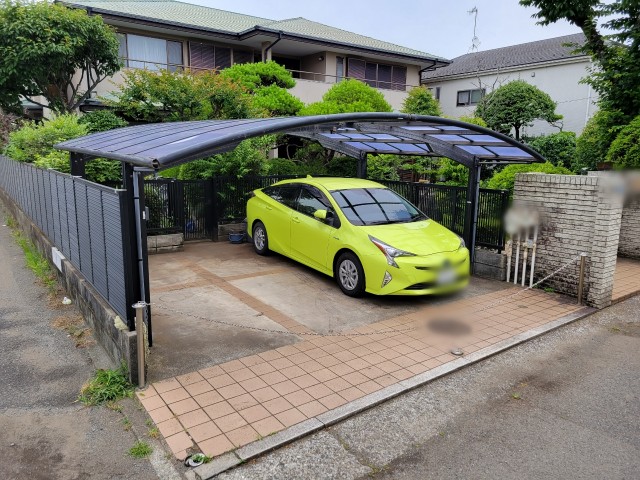 鵠沼桜が岡4-8-18駐車場の駐車場写真