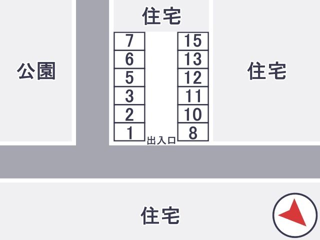 駐車場区画図