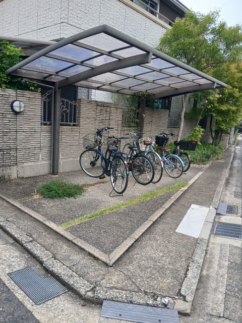 百道1-17-1 自宅横平置き駐車場の駐車場写真