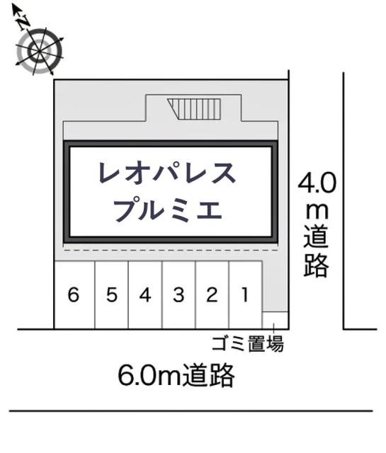 レオパレスプルミエ駐車場【19984】の駐車場写真