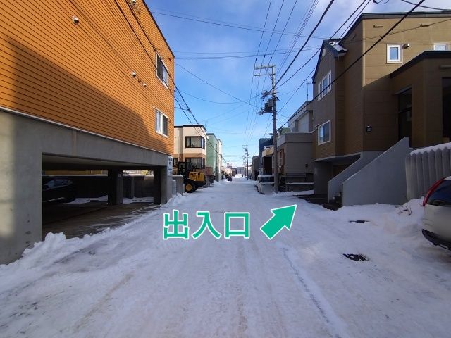 豊平区西岡5-1-4-16駐車場【1】の駐車場写真