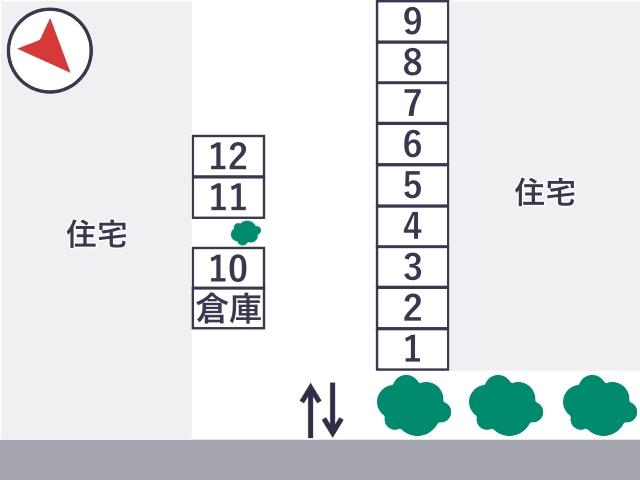 原町甲16 アキッパ駐車場の駐車場写真