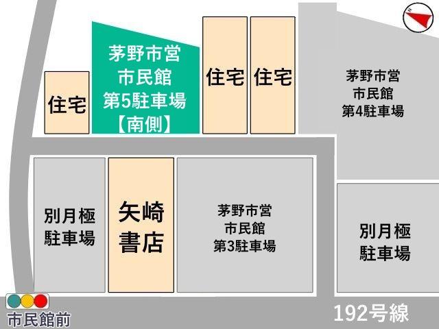 茅野市営市民館第5駐車【南側】の駐車場写真