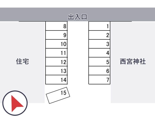 丸子第一駐車場の駐車場写真