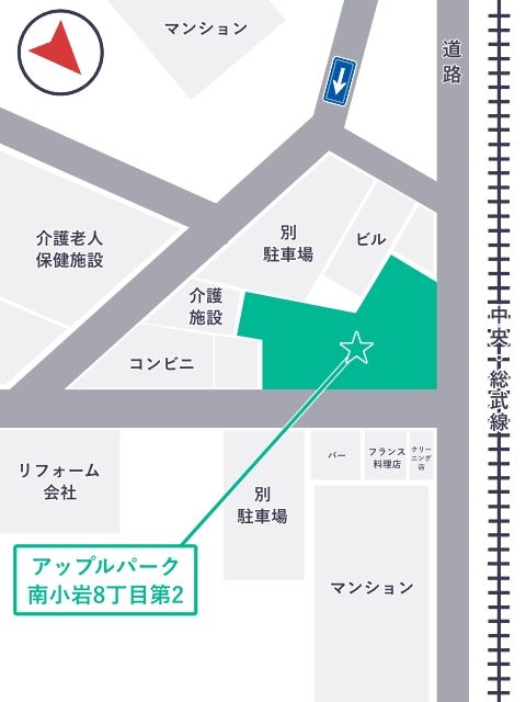 アップルパーク南小岩8丁目第2の駐車場写真