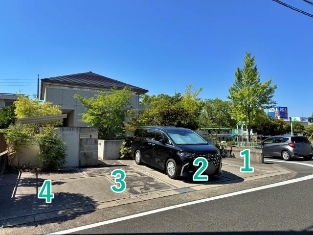 【南側】菅田2丁目☆アキッパ駐車場の駐車場写真