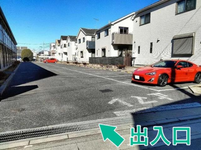 レオパレスグリーンハイツ4号館駐車場【26041】の駐車場写真