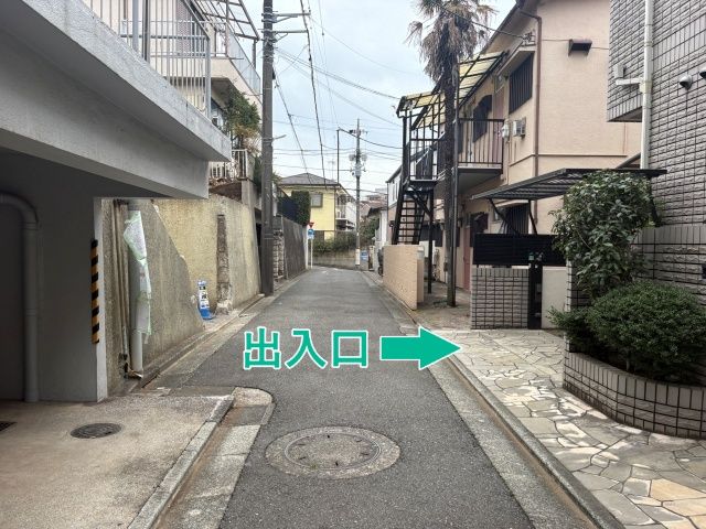 [b114a]北千束3丁目6▽個宅アキッパ駐車場の駐車場写真