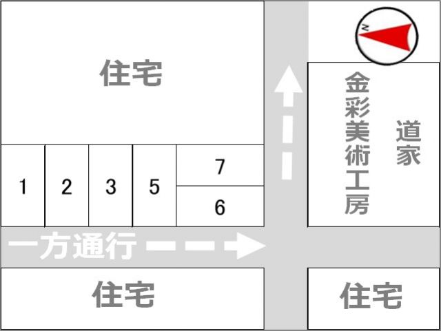 駐車場区画図