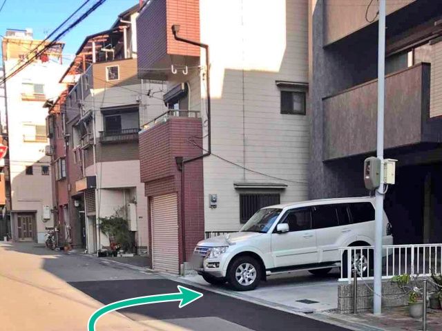 駐車場周辺