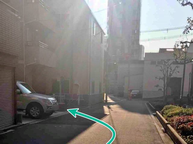 駐車場周辺