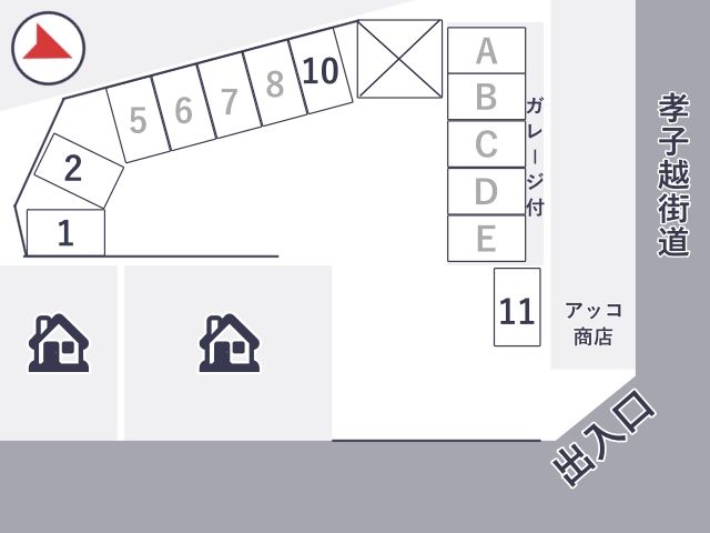 児玉宅青空駐車場の駐車場写真