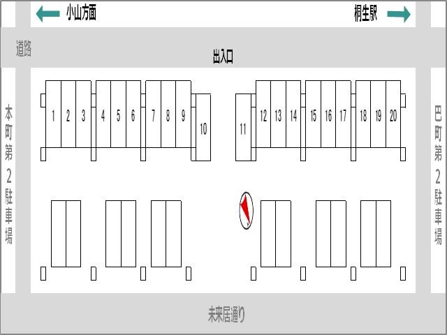 駐車場区画図
