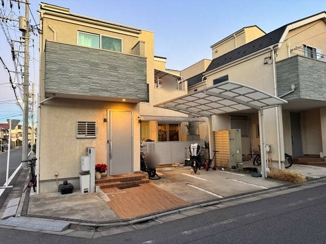 [b2145]上篠崎3丁目1 個宅アキッパ駐車場の駐車場写真