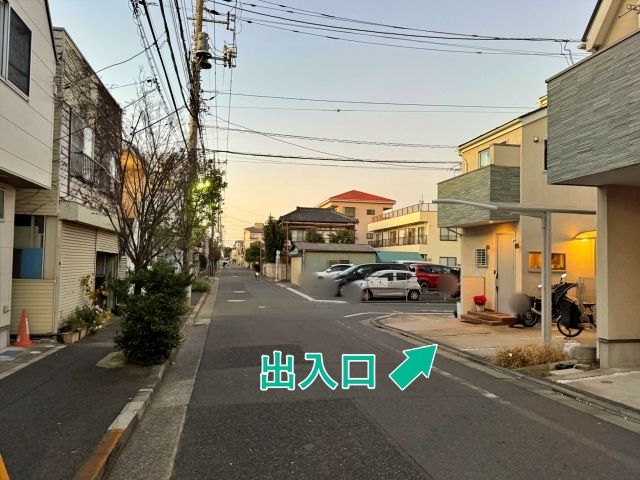 [b2145]上篠崎3丁目1 個宅アキッパ駐車場の駐車場写真