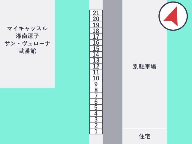 逗子市沼間2丁目3(L)（A3パーキング）の駐車場写真
