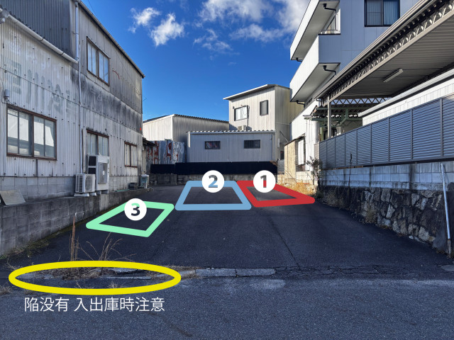 川西町1-12 アキッパ駐車場の駐車場写真