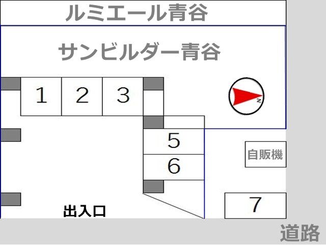 駐車場区画図