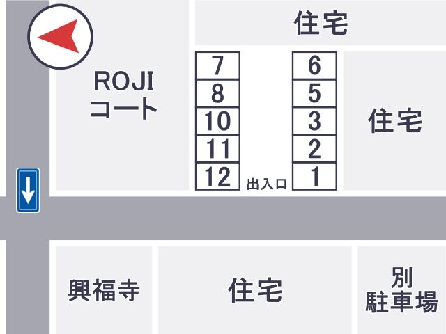 駐車場区画図