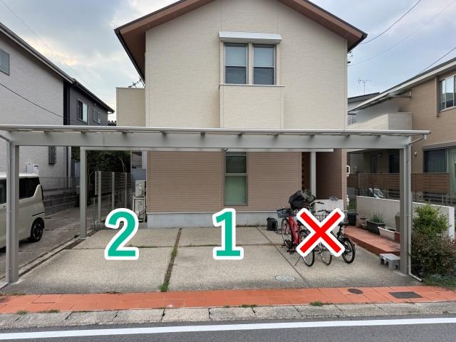 [b49ed]山野田☆個宅アキッパ駐車場の駐車場写真