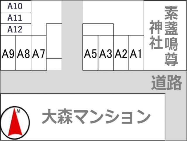 駐車場区画図