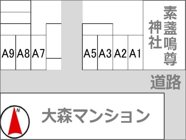 駐車場区画図