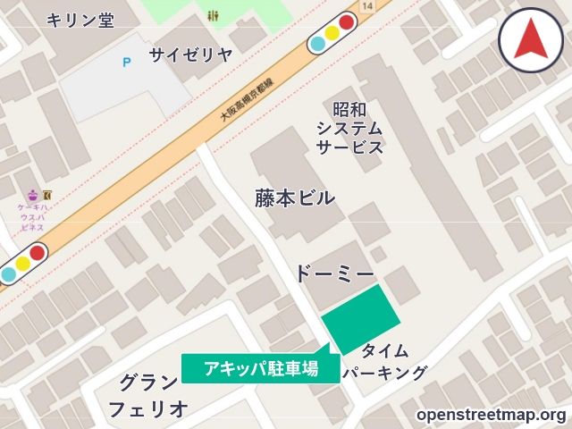 藤本ビル駐車場の駐車場写真