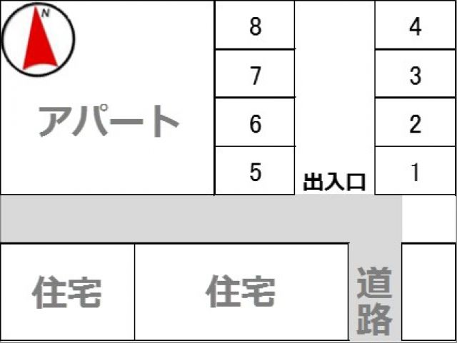 赤大路町43駐車場の駐車場写真
