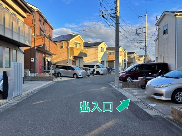 [b58ed]西伊興1丁目15 個宅アキッパ駐車場の駐車場写真