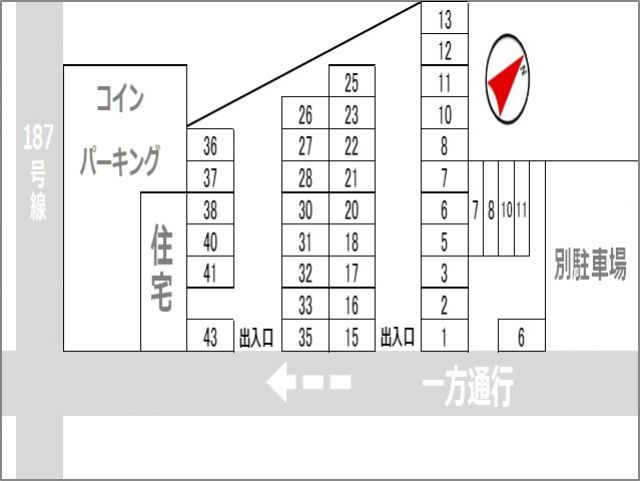 駐車場区画図