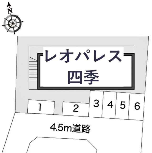 レオパレス四季駐車場【13666】の駐車場写真