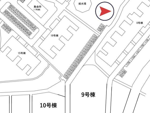 狭山団地駐車場(16号棟付近)の駐車場写真