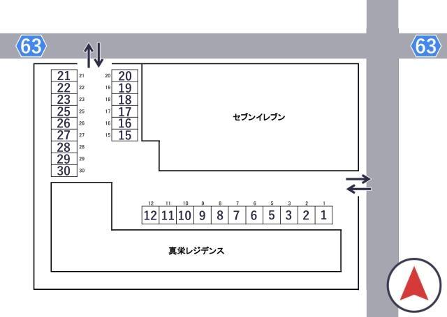 真栄レジデンス駐車場の駐車場写真