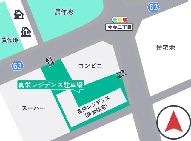 真栄レジデンス駐車場の駐車場写真