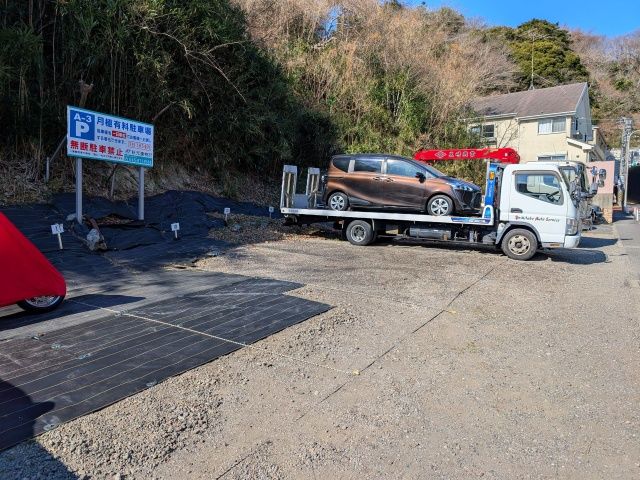 【バイク専用】逗子市沼間2丁目(A3パーキング)の駐車場写真