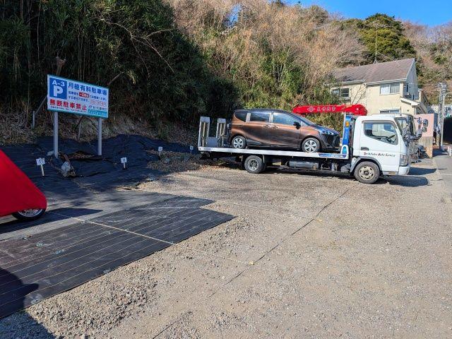 【バイク専用】逗子市沼間2丁目(A3パーキング)の駐車場写真