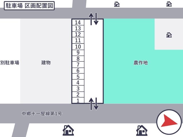 名古屋西中島第1駐車場の駐車場写真