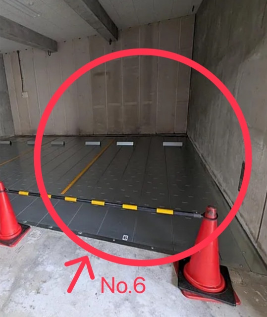 【検察庁前】上八丁堀5-27平面駐車場【24h可】③④⑥の駐車場写真