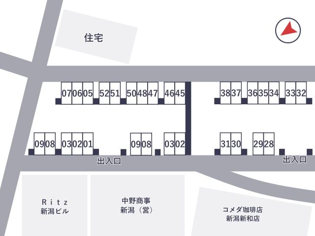 駐車場区画図