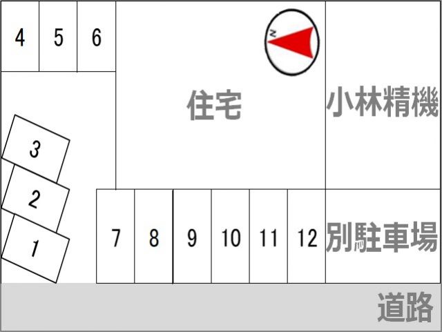 駐車場区画図