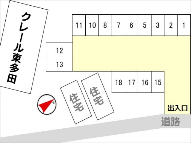 駐車場区画図