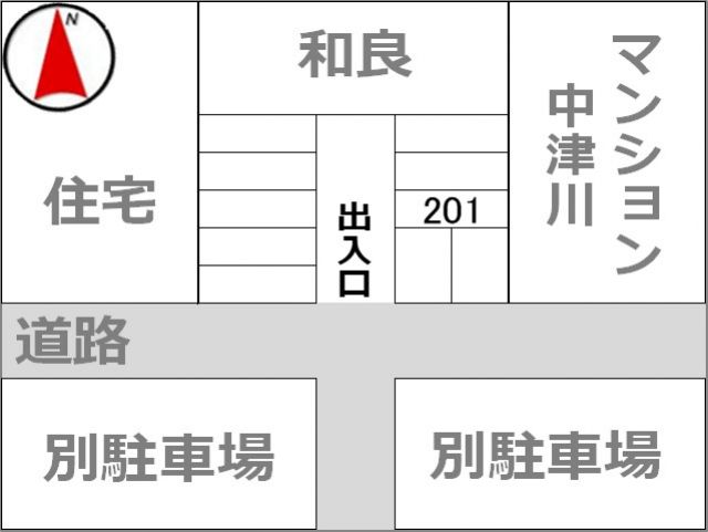 駐車場区画図