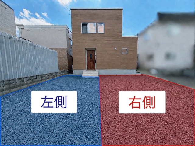 大型車OKの広々スペース✴︎個人宅　福住駅まで徒歩6分！西岡5条1丁目5-2 駐車場の駐車場写真
