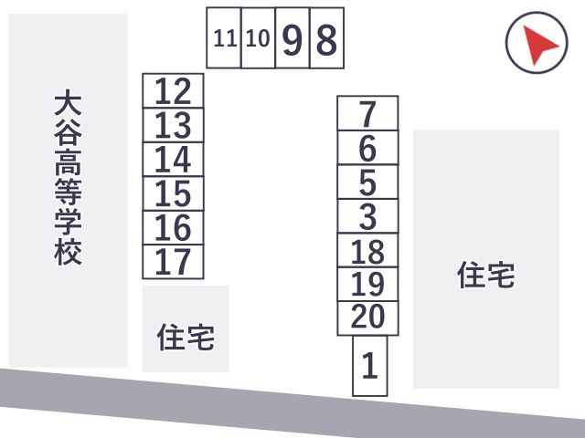 駐車場区画図