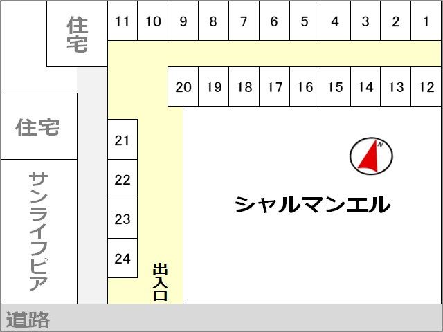 駐車場区画図