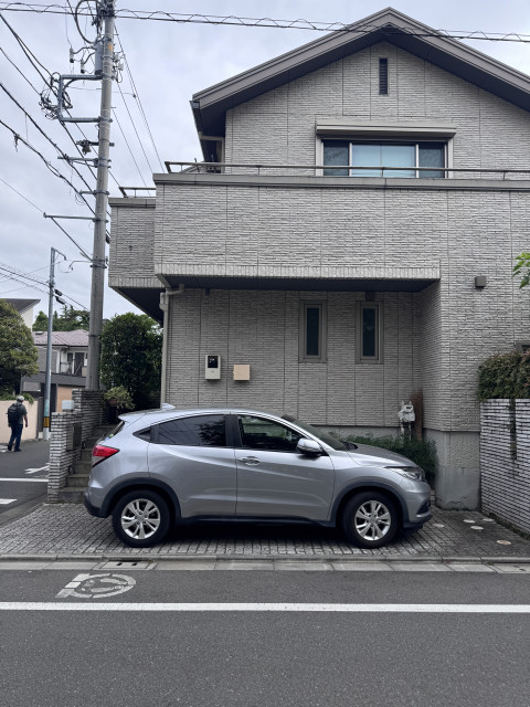国立市公民館裏駐車場の駐車場写真