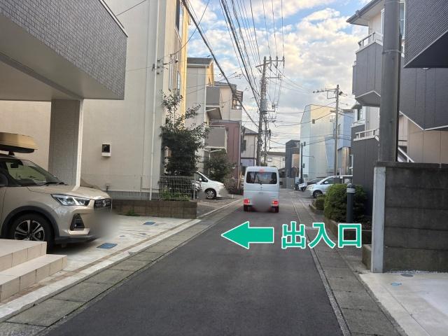 [b9dc0]下野毛3丁目15▽個宅アキッパ駐車場の駐車場写真