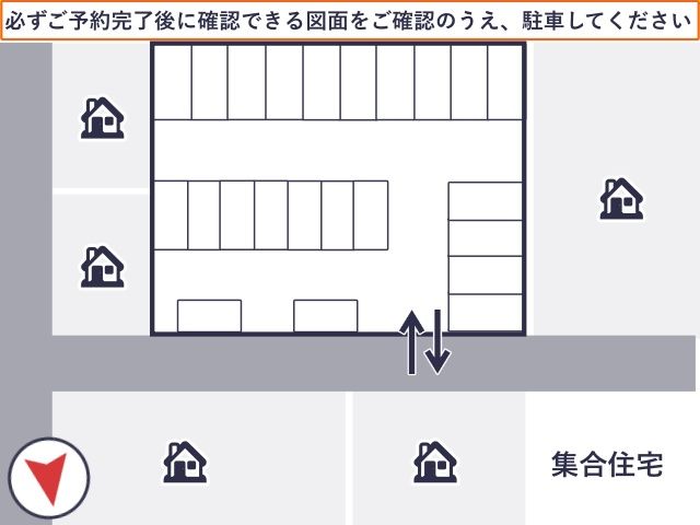 とうはく幼稚園 第二駐車場の駐車場写真
